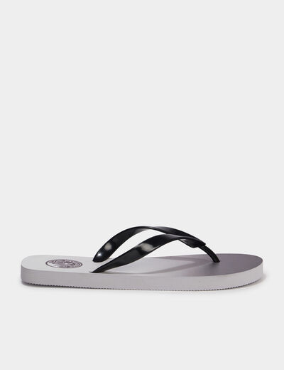 Tongs noir homme