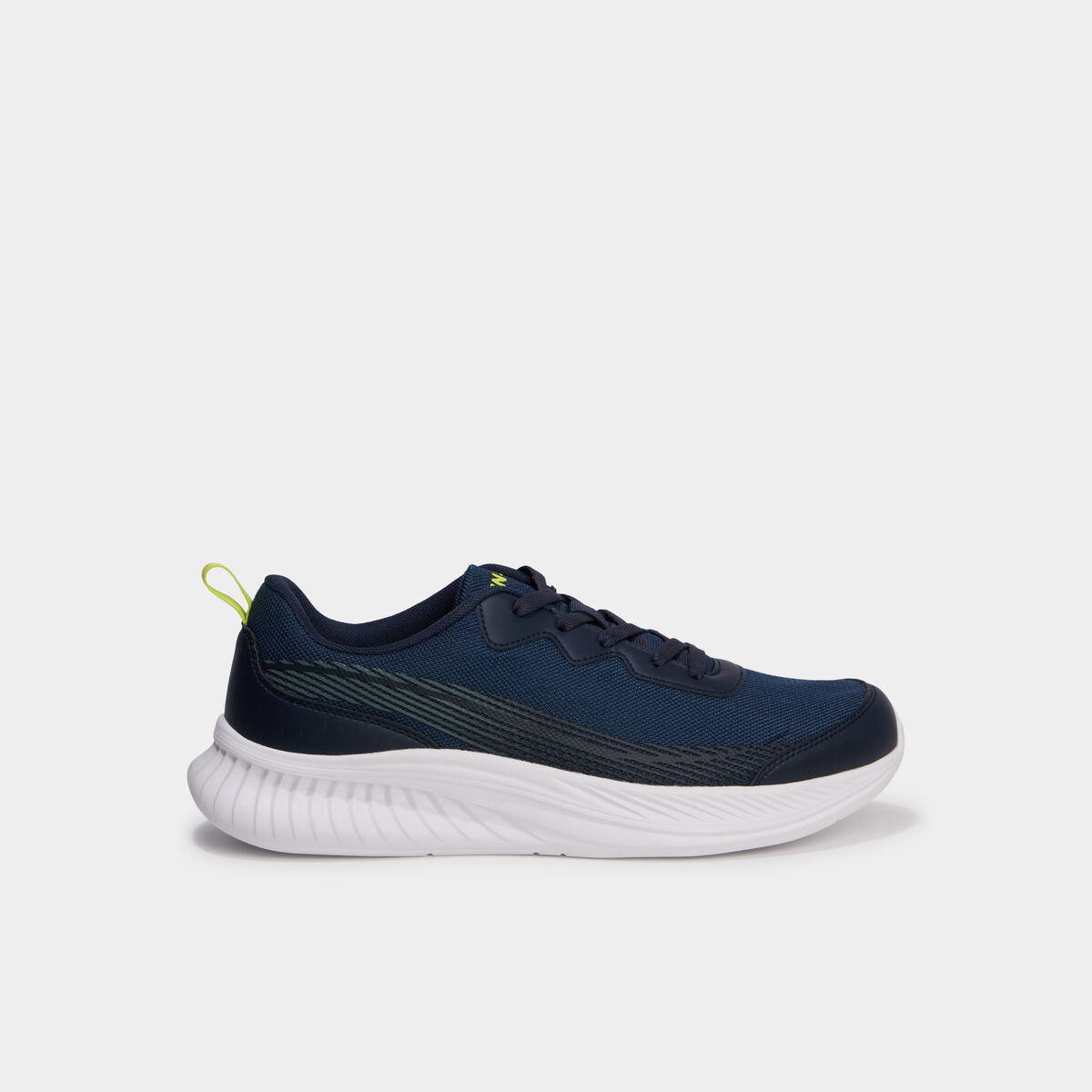 Baskets running bleu marine homme