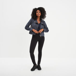 debardeur coton bords dentelle bleu marine femme Débardeur coton bords dentelle bleu marine femme