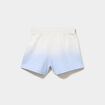 Short molletonn&eacute; taille &eacute;lastiqu&eacute;e bleu pastel fille