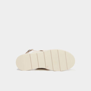 Sandales brides vernies cuir Liberto sable femme