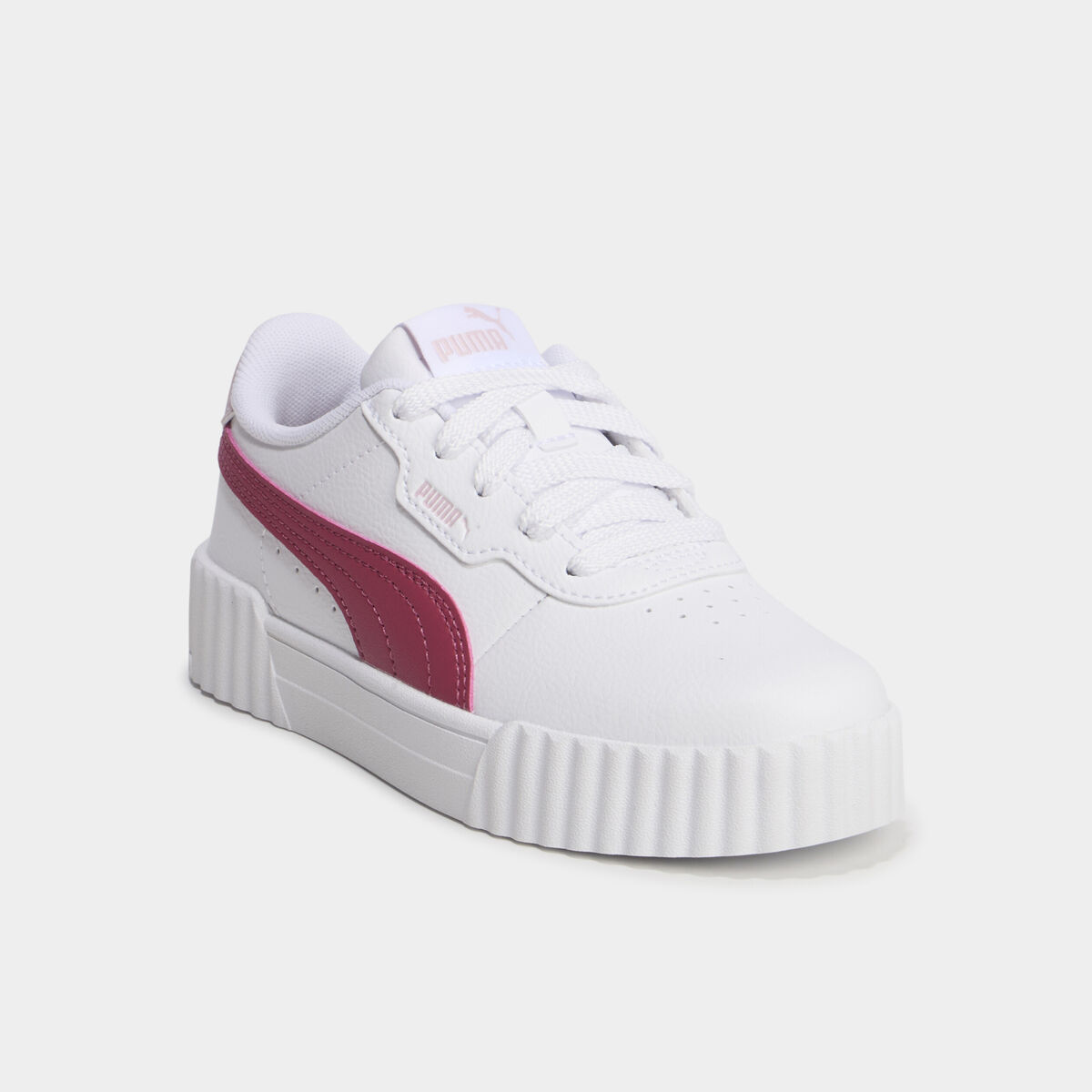 Tennis basses à lacets Carina 2.0 Puma rose fushia fille