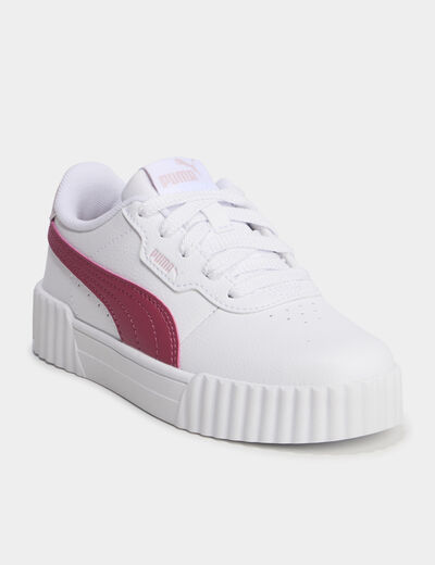 Tennis basses à lacets Carina 2.0 Puma rose fushia fille