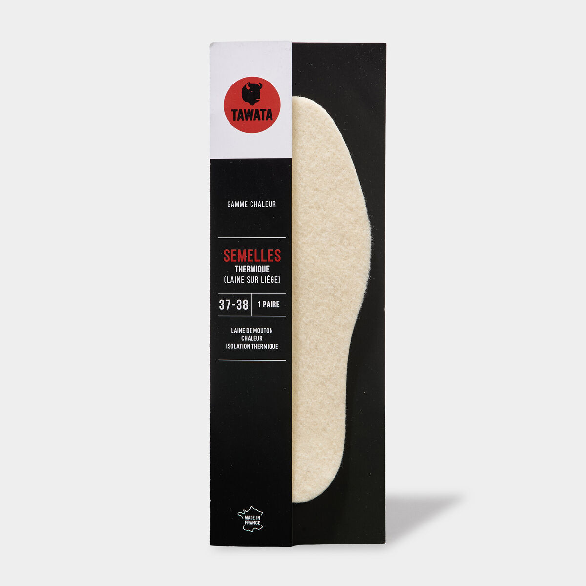 Semelles thermiques Tawata sable mixte