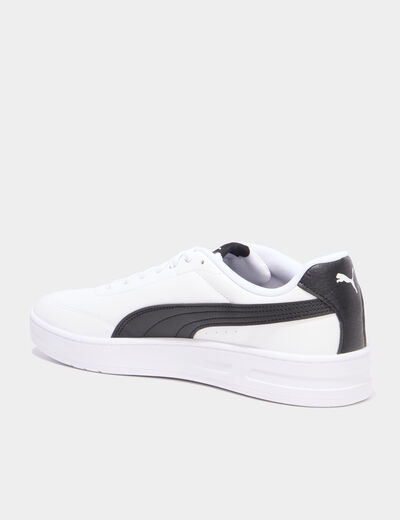 Tennis basses Puma Court Classic Clean noir homme