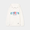 Sweat &agrave; capuche hoodie 1 poche Creeks blanc gar&ccedil;on
