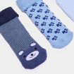 Lot 3 paires chaussettes d'intérieur bleu bébé garçon