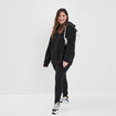 Sweat à capuche hoodie noir femme grande taille