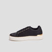 Tennis à lacets Mosquitos noir femme