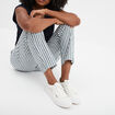 Tennis en toile dentelle Mosquitos blanc femme