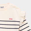 Robe effet 2-en-1 bas en jean denim double stone bébé fille