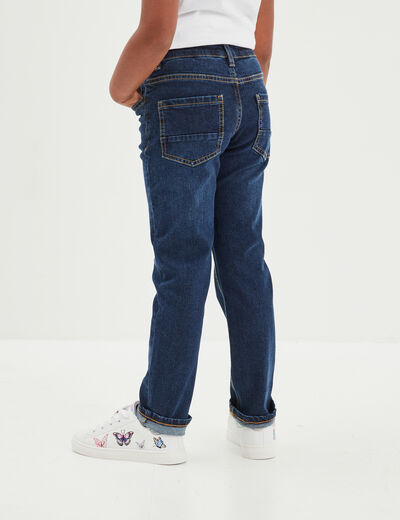 Jeans denim regular 5 poches denim brut garçon