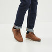 Derbies à lacets marron homme