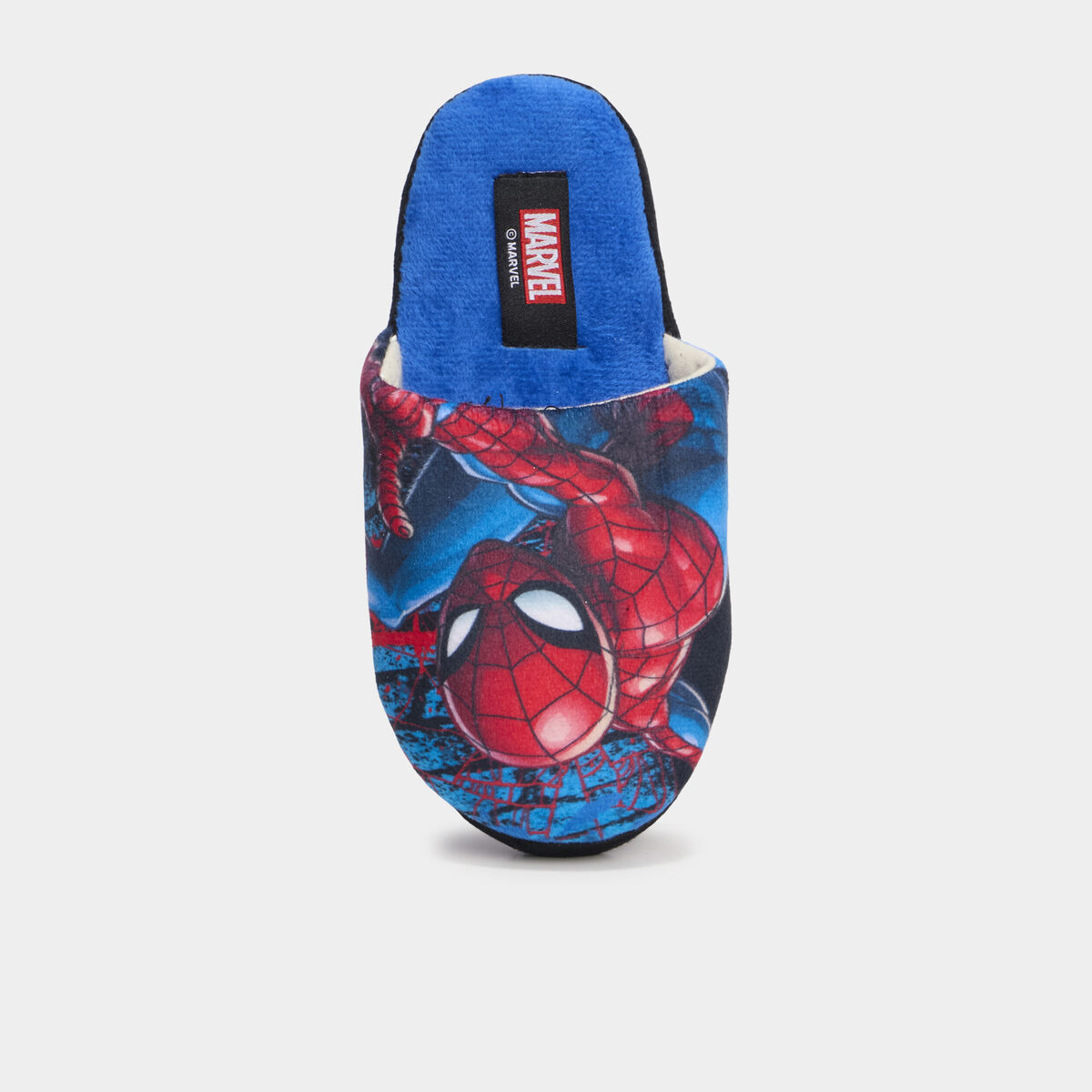 Chaussons mules Spider-Man bleu gar&ccedil;on
