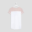 Chemise de nuit droite rose fille