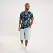 T-shirt manches courtes bleu marine homme