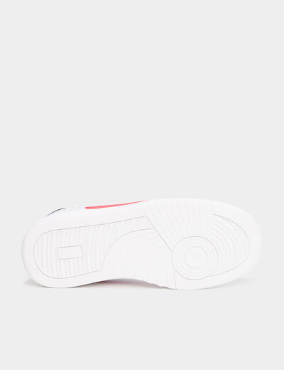 Tennis basses à lacets One Piece blanc garçon
