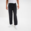 Jeans baggy 5 poches coton denim noir homme