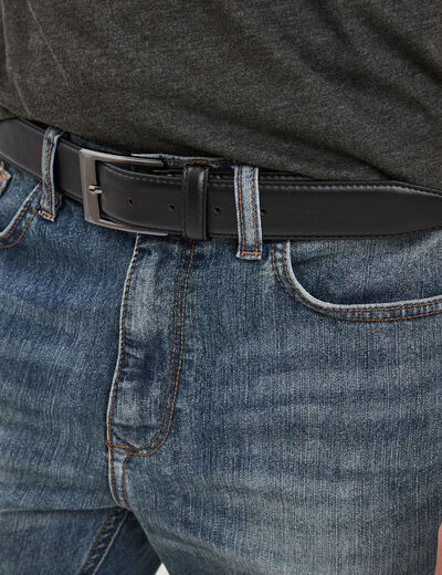 Ceinture noir homme