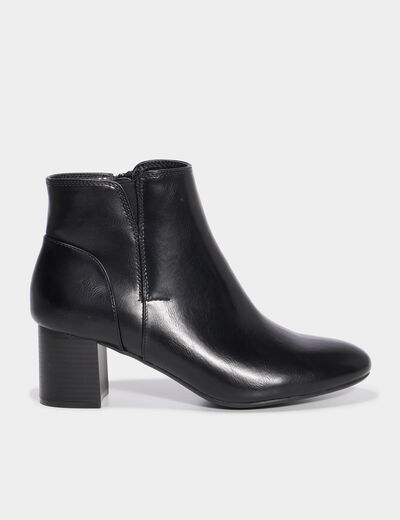 Boots talons noir femme