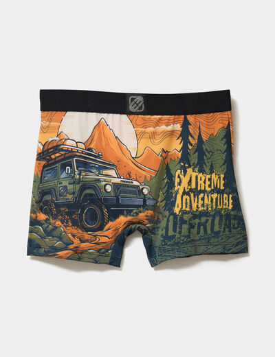 Boxer jaune homme