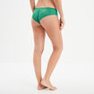 Shorty en dentelle vert menthe femme