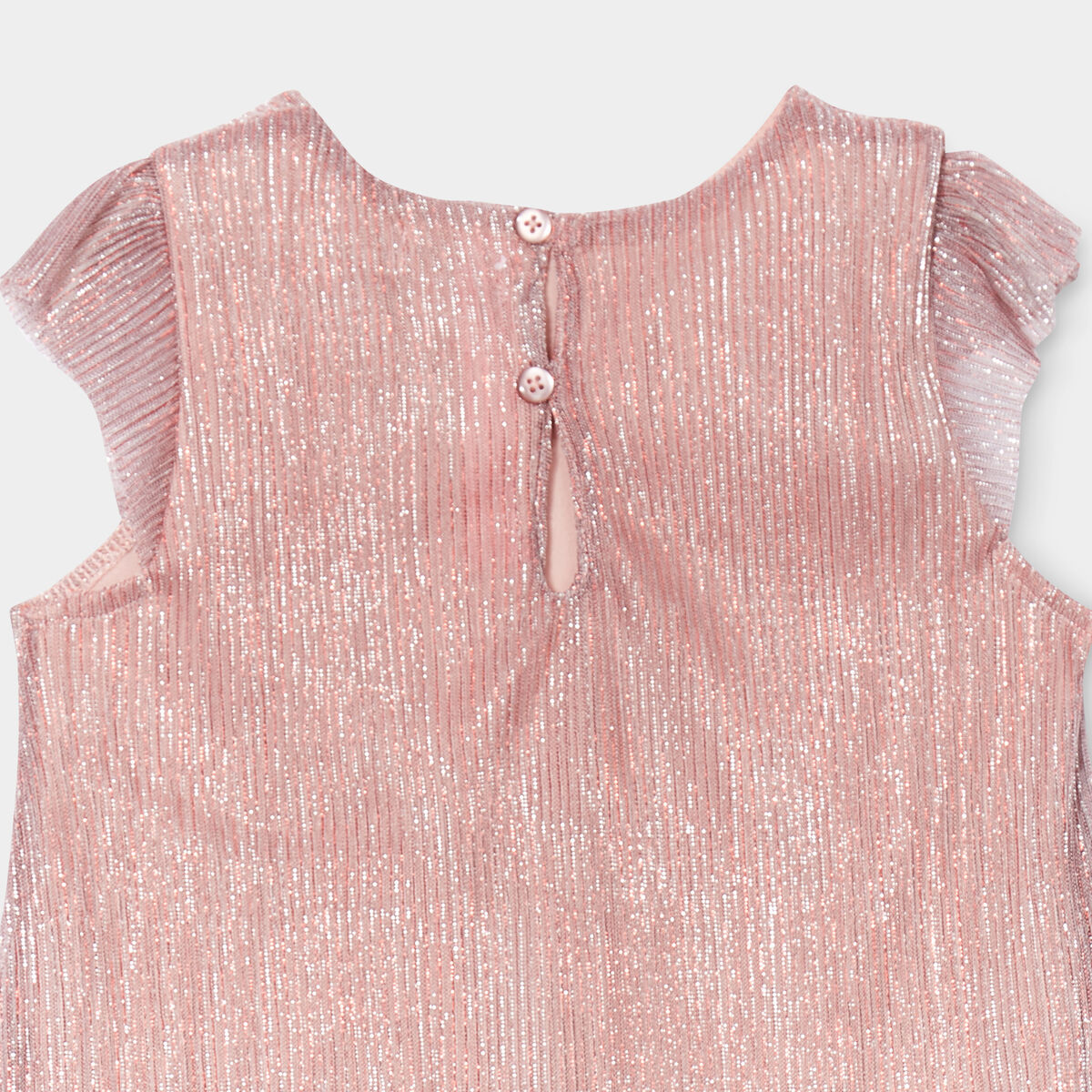 Ensemble de f&ecirc;tes robe et collants rose clair b&eacute;b&eacute; fille