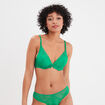 Soutien-gorge foulard push up dentelle vert menthe femme