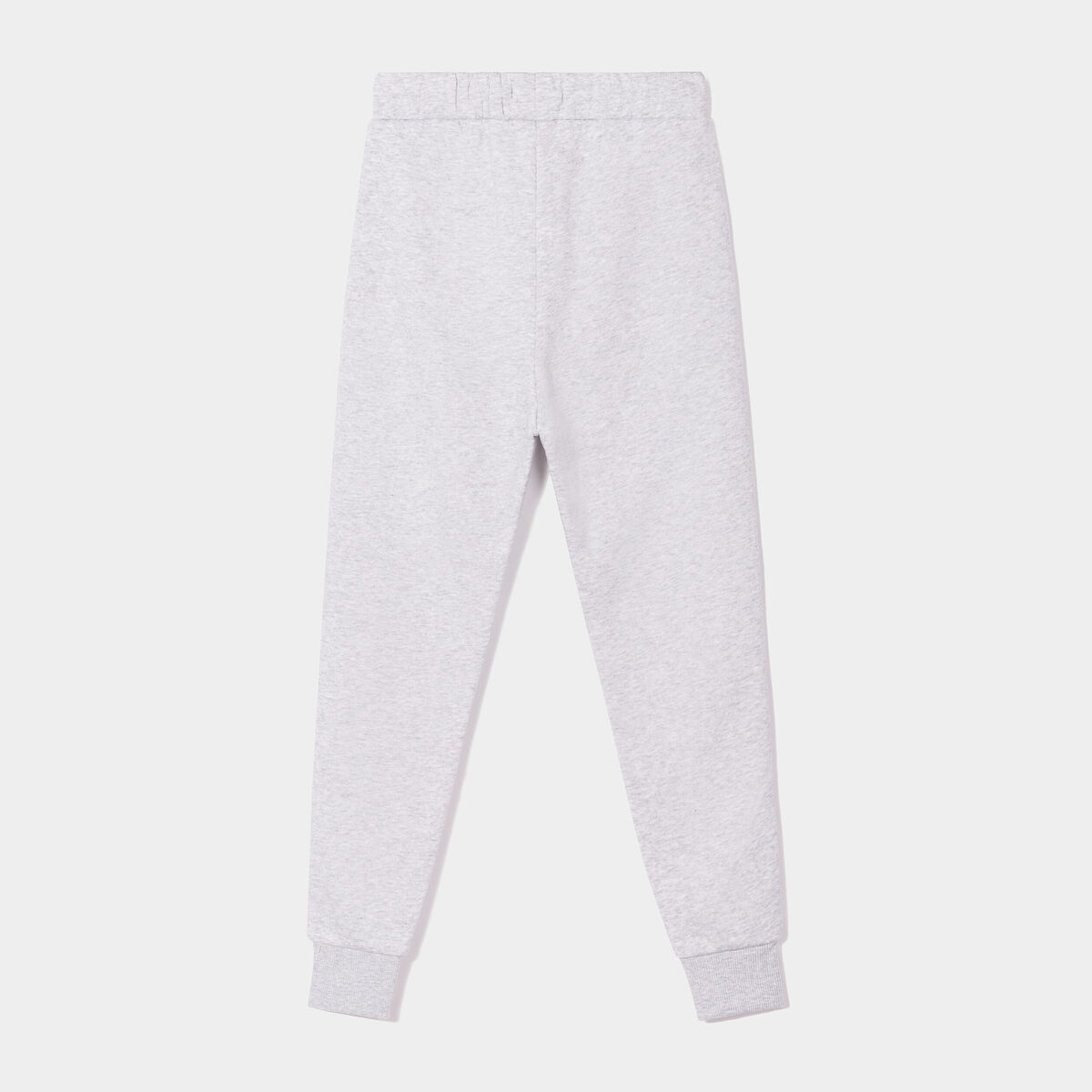 Pantalon de jogging molleton droit gris clair garçon