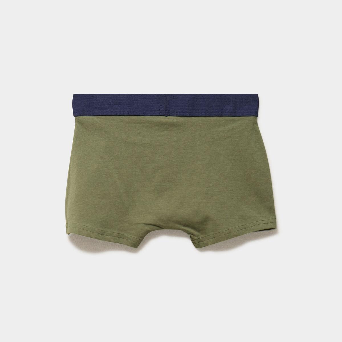 Lot 5 boxers coton majoritaire vert gar&ccedil;on