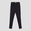 Jeans skinny taille haute noir femme