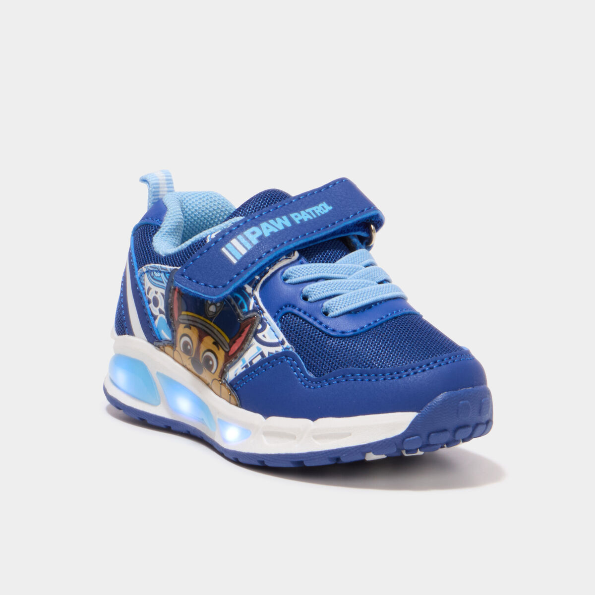 Baskets running lumineuses Paw Patrol bleu b&eacute;b&eacute; gar&ccedil;on