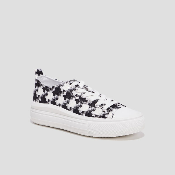 tennis a lacets en toile liberto noir femme Tennis à lacets en toile Liberto noir femme