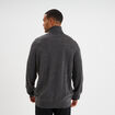 Pull col roul&eacute; manches longues gris fonc&eacute; homme