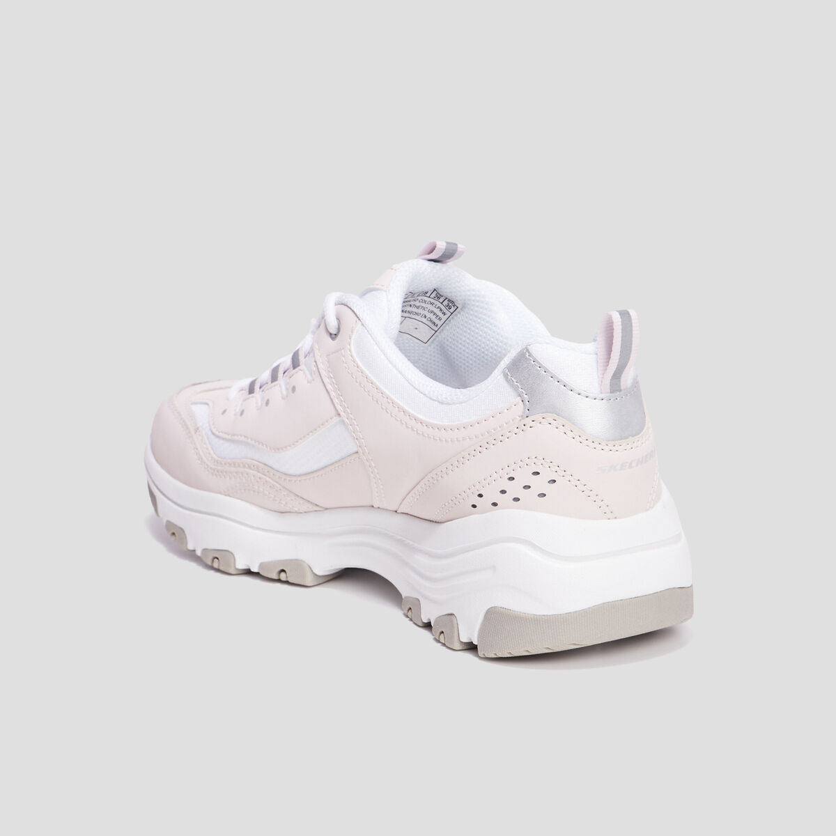 Baskets running mémoire forme Skechers rose femme
