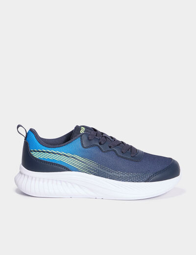 Baskets running bleu garçon