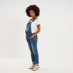 Salopette en jean de grossesse denim stone femme maternit&eacute;