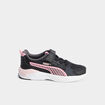 Baskets running à scratchs Puma noir fille