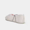 Chaussons ballerines gris fille