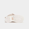 Boots zippées à lacets Trappeur rose clair fille
