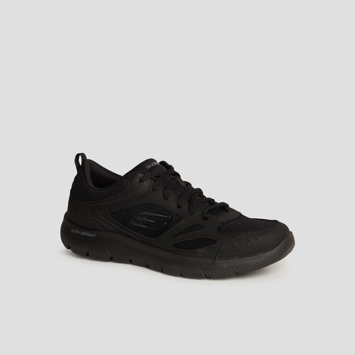 Baskets running mémoire forme Skechers noir homme