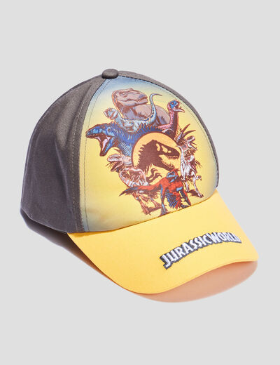 Casquette Jurassic World jaune garçon