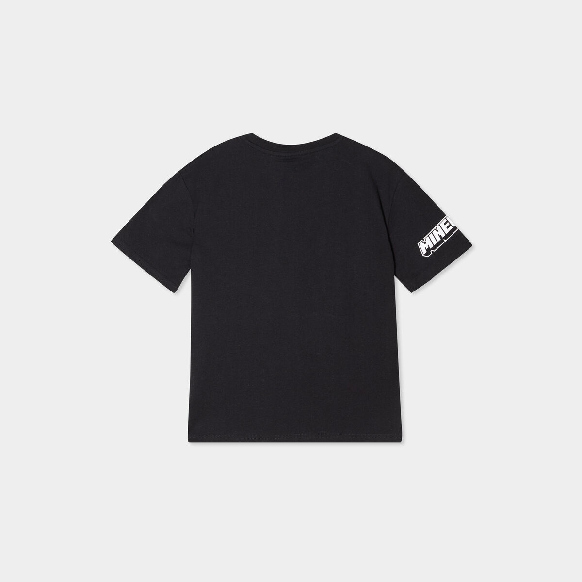 T-shirt Minecraft Noir Pour Garçon - Marks And Spencer - Taille 10-11 Ans - Manches Courtes