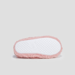 Chaussons mules blanc fille
