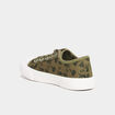 Tennis basses en toile vert kaki gar&ccedil;on