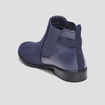Bottines chelsea avec boucles bleu femme