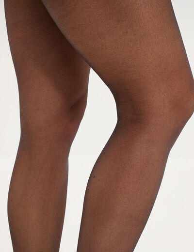 Lot 2 collants 22D DIM Diam's noir femme