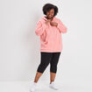 Legging corsaire taille &eacute;lastiqu&eacute;e noir femme grande taille