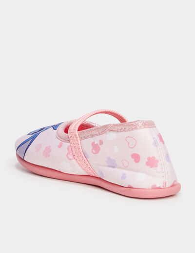 Chaussons ballerines Stitch rose fille