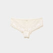 Shorty en dentelle blanc femme